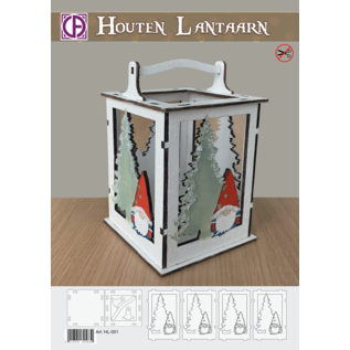 creatief art Holzlaternen-Set