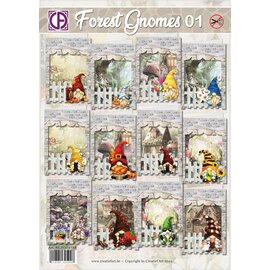 creatief art Forest Gnomes 01