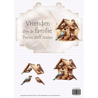 creatief art 3D-Schild - Familie 01