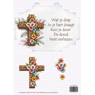 creatief art 3D Bordje - Condoleance 02