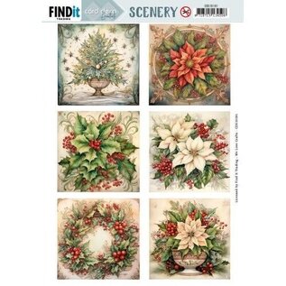 find it 3D-Push-Out – Card Deco Essentials – Holly Square