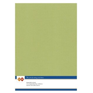 find it Linen Cardstock - A4 - Avocado Green