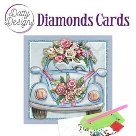 find it Diamantkarten - Hochzeitsauto