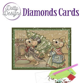 find it Diamantkarten – Frohe Weihnachten mit Mäusen