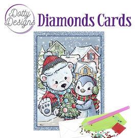 find it Diamond Cards - Christmas Bear and Penguin
