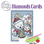 find it Diamantkarten – Weihnachtsbär und Pinguin