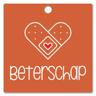 creatief art Houten Label Beterschap