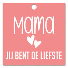 creatief art Houten Label Mama