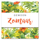 creatief art Houten Label Zomaar