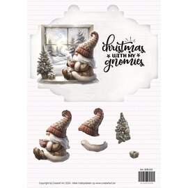creatief art Panneau 3D - Gnomes 02