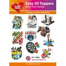 doodey Easy 3D-Toppers Sports & Hobby (2)