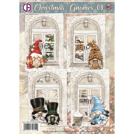 creatief art Christmas Gnomes 03