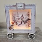 creatief art Weihnachtswagen aus Holz Teil 1