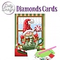 creatief art Cartes Diamant - Gnome rouge en sachet