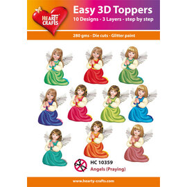 doodey Einfache 3D-Toppers Engel 01