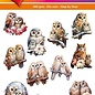 doodey Easy 3D-Toppers Uilen