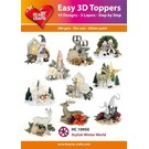 doodey Easy 3D-Toppers Winter wereld