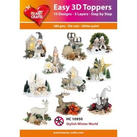 doodey Toppers 3D faciles Monde d'hiver