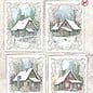 Creatief Art Christmas Cabin 01