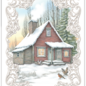 Creatief Art Christmas Cabin 01
