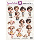 creatief art 3D Doordrukvel - Happy Little ones 01