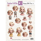 creatief art 3D Doordrukvel - Happy Little ones 02