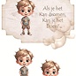 creatief art 3D Bordje - Happy little ones boy
