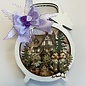 Creatief Art Pasen met kippen - Houten Wekker 07 - Victorian Times