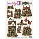 creatief art 3D Doordrukvel - Victorian Times 03 - Pasen