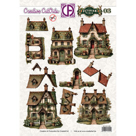creatief art 3D Doordrukvel - Victorian Times 03 - Pasen