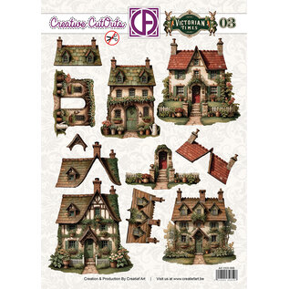 creatief art 3D Doordrukvel - Victorian Times 03