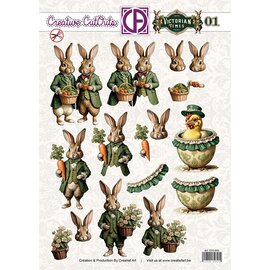 creatief art 3D Selbstdurchschreibeblatt - Victorian Times 01