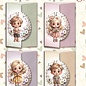 creatief art Joyeux Petits 02 - 4 Cartes