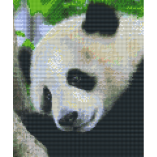 Pixel Hobby Pixelhobby 6 Grundplatten - Pandabär im Baum