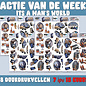 creatief art Actie van de week: Doordrukvellen mannen 8stuks