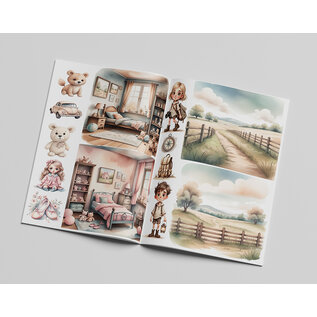 Creatief Art "Happy Little Ones" Boek - Creative CutOuts