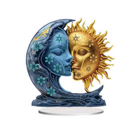 creatief art Diamant-Malständer Sonne und Mond