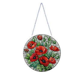 creatief art Diamond Painting Hanger klaprozen