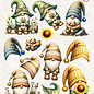 creatief art 3D-Durchschreibeblatt - Cozy Gnomes 03
