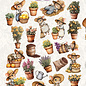 creatief art Stanzteile – Gemütliche Zwerge – 23er-Pack - Copy