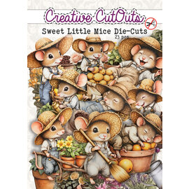 creatief art Découpes - Gnomes douillets - Paquet de 23 - Copy