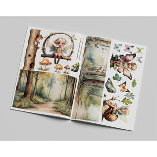 Creatief Art "Forest Fairies" Boek - Creative CutOuts