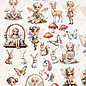 creatief art Stansplaatjes - Forest Fairies - 23 stuks