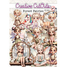 creatief art Stansplaatjes - Forest Fairies - 23 stuks