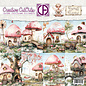 Creatief Art Collagepapier - Paddenstoelhuisjes - Forest Fairies