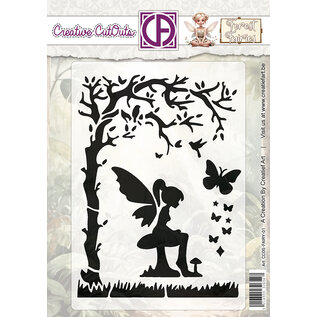 Creatief Art Stencil - Magical Forest - Forest Fairies