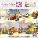 Creatief Art Collagepapier 01 - Snowy Bunnies