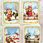 creatief art Christmas Animals - Kaartenpakket