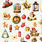 creatief art Stansplaatjes - Christmas Animals - 23 stuks