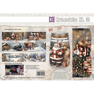 Creatief Art Schrumpffolie Flasche/Glas 31